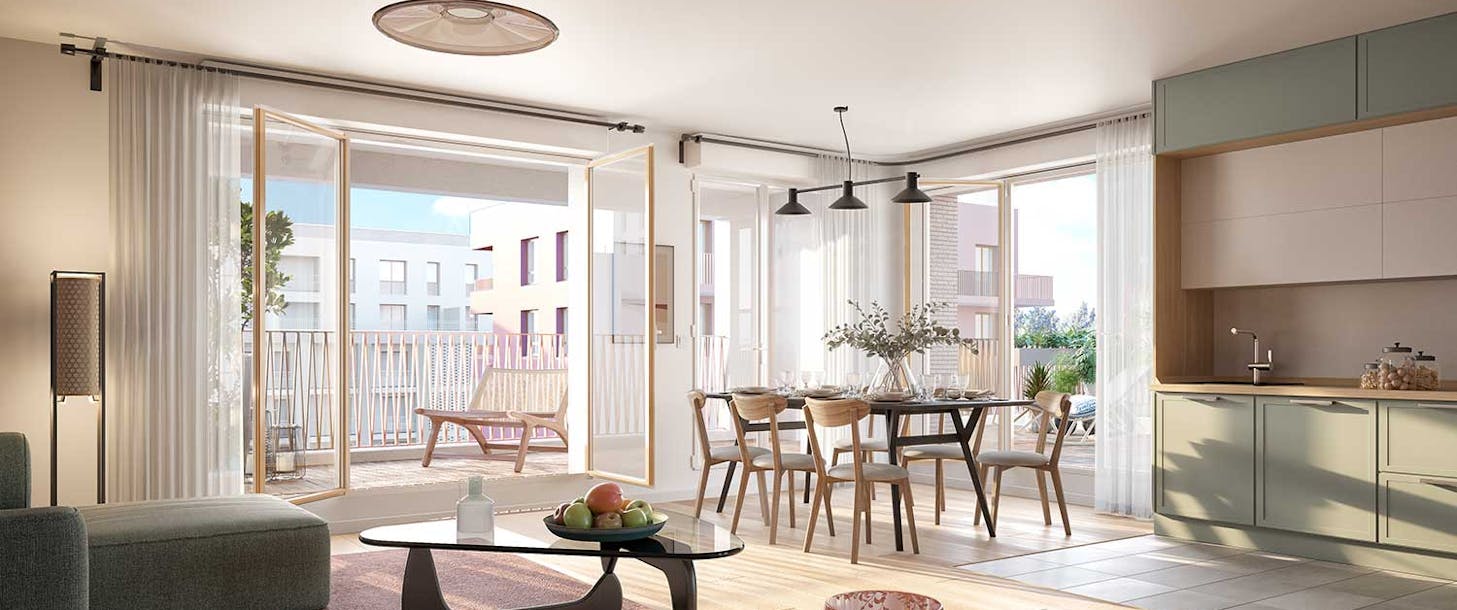 Appartement neuf du programme immobilier à Saint-Ouen-sur-Seine "Rue Pierre"
