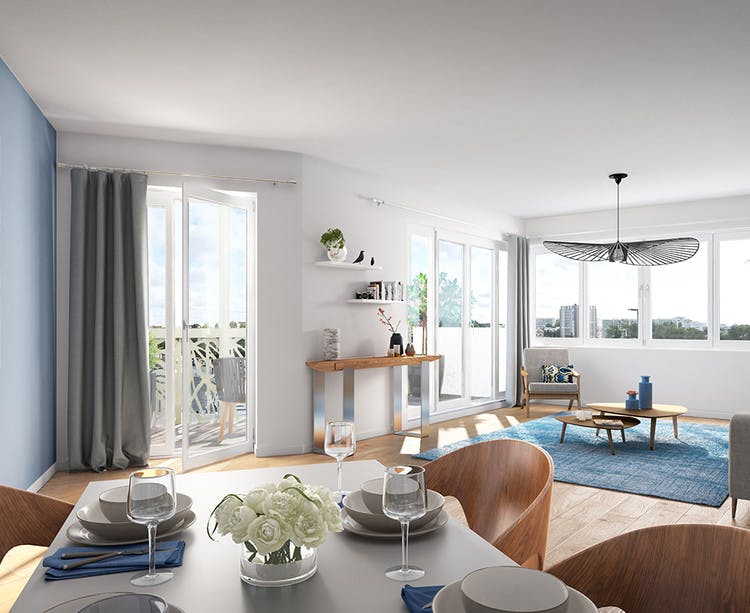 1 Marcel Sembat à Saint-Denis : appartement