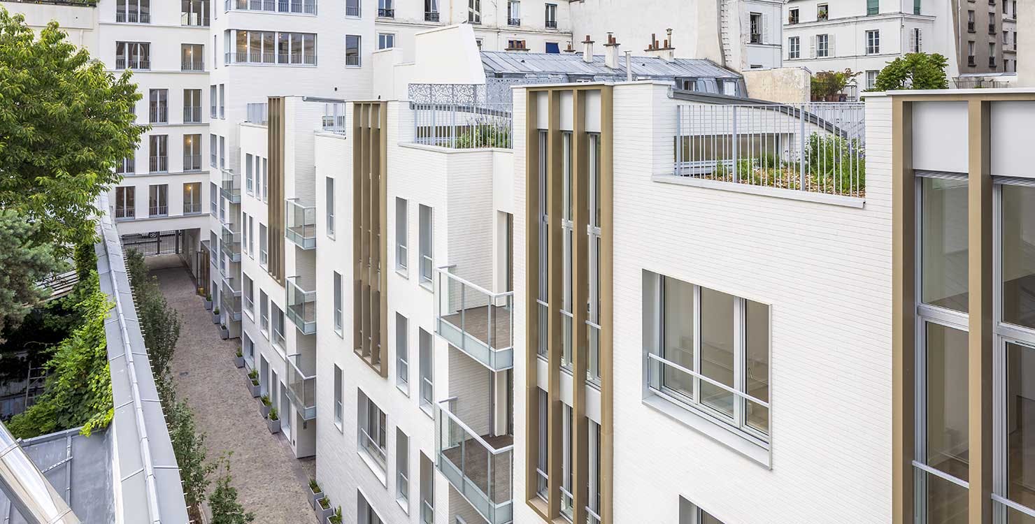 Façade du programme immobilier neuf à Paris 11 