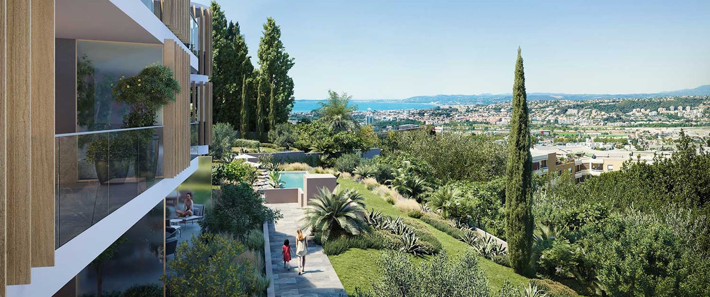 Programme immobilier neuf "239 avenue de la Lanterne" à Nice