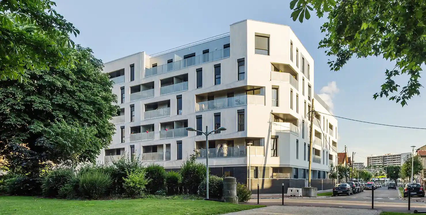 Le programme immobilier neuf à La Courneuve "Mail de l'Hôtel de Ville"