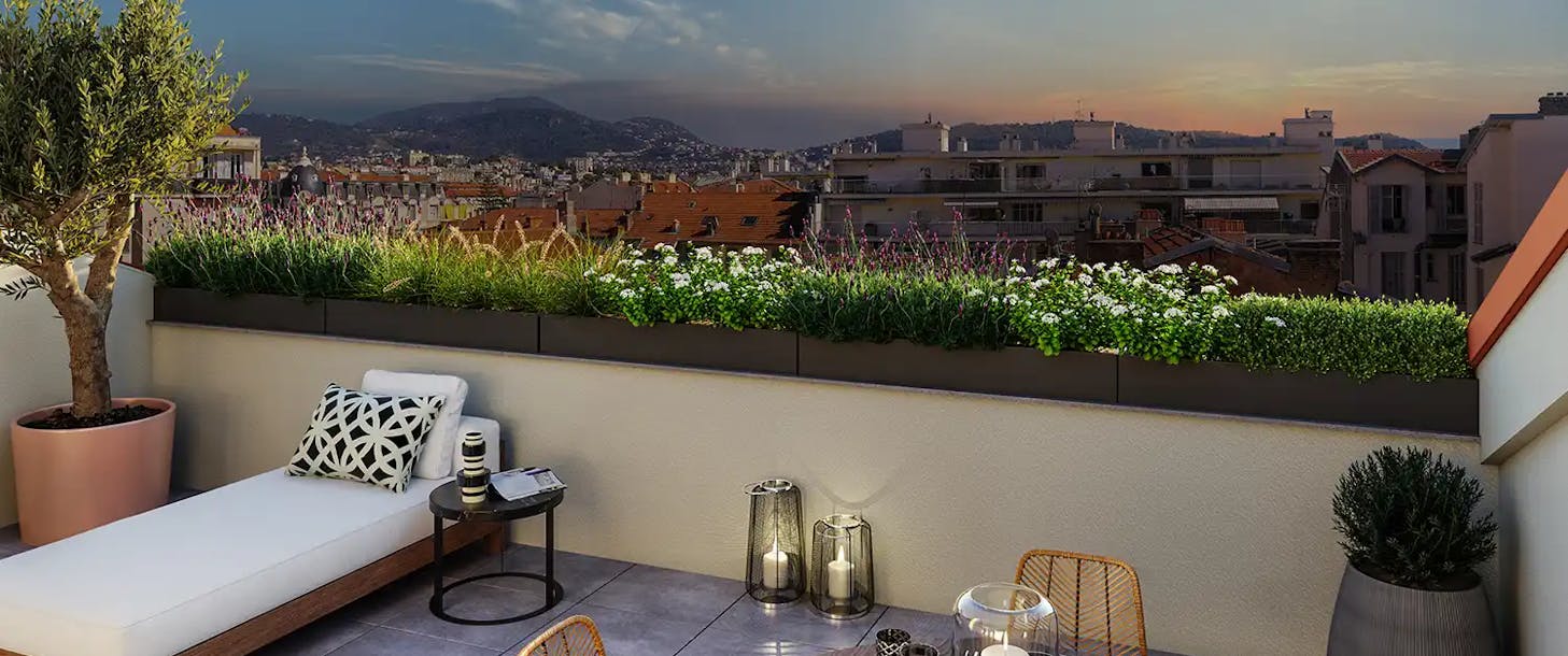 Appartement neuf à Nice avec terrasse