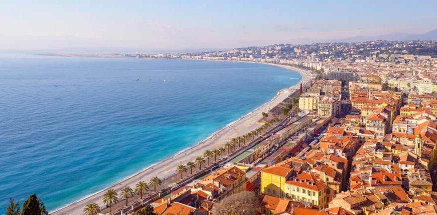 Vue de la Baie des Anges à Nice - Emerige Côte d'Azur Sud