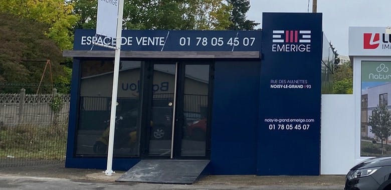Espace de vente du promoteur immobilier Emerige à Noisy-le-Grand