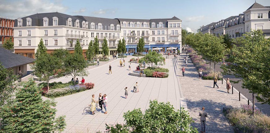 Le programme immobilier neuf Quartier de la Roseraie renouvelle le centre-ville de l'Haÿ-les-Roses