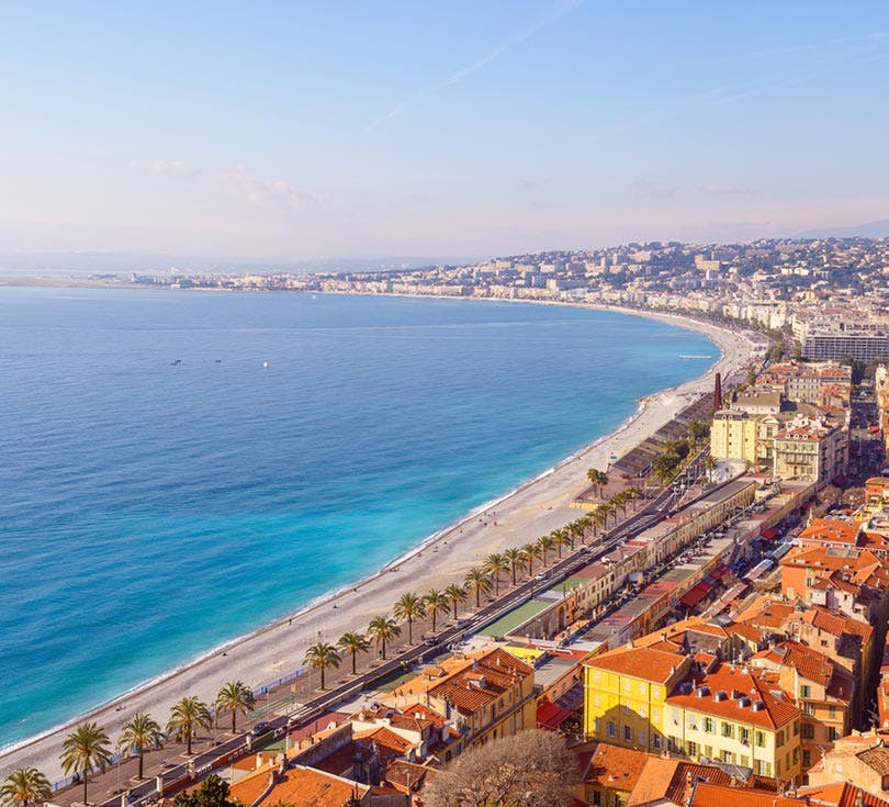 Vue de la Baie des Anges à Nice - Crédit iStock