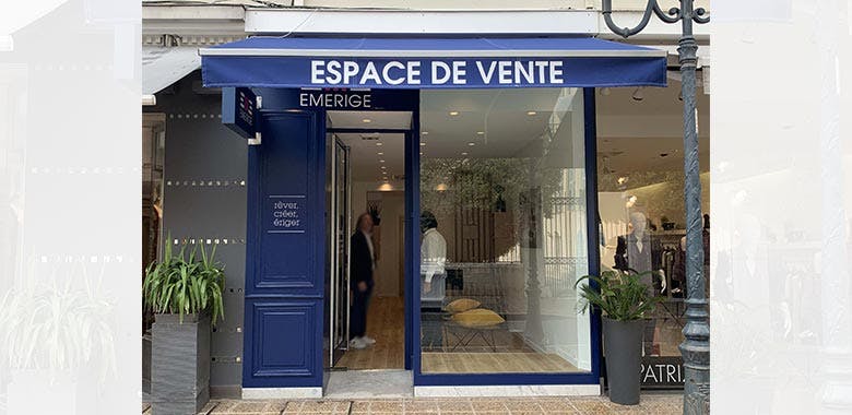 Espace de vente du promoteur immobilier Emerige à Nice