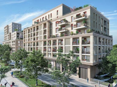 Programme immobilier neuf à Saint-Ouen-sur-Seine "Square des Docks"