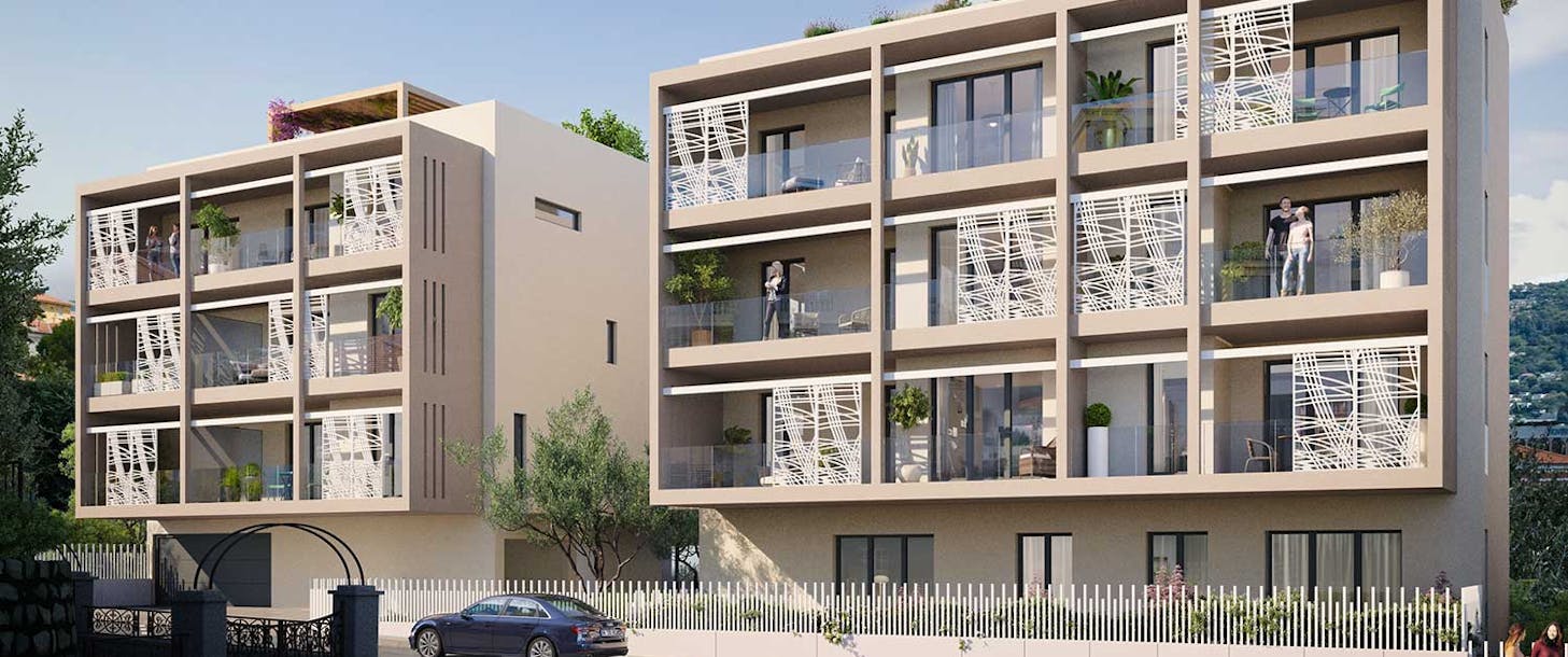 Programme immobilier à Nice "Avenue des Arènes de Cimiez"