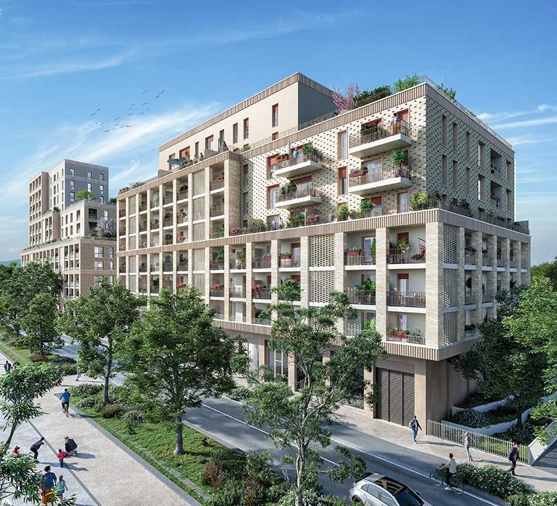 Programme immobilier neuf Square des Docks à Saint-Ouen-sur-Seine