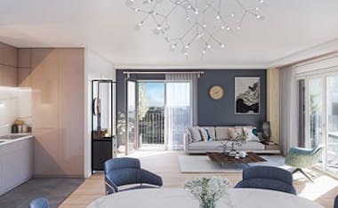 Appartement neuf à Paris 13, au sein du programme immobilier neuf Le Berlier