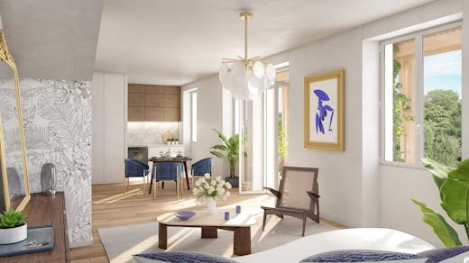 Appartement neuf du programme immobilier Emerige à Paris 20 "Rue d'Annam"