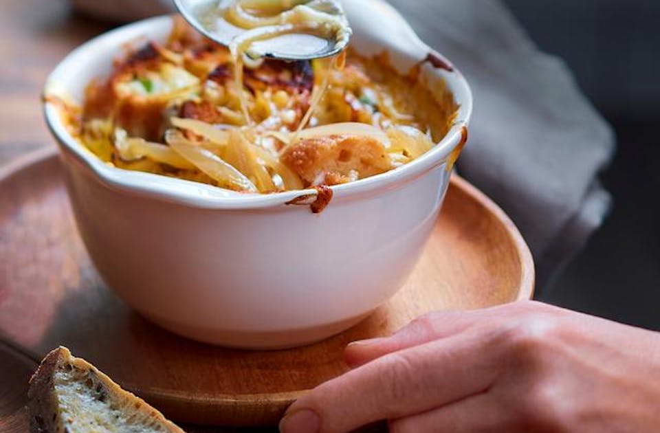 soupe a l'oignon