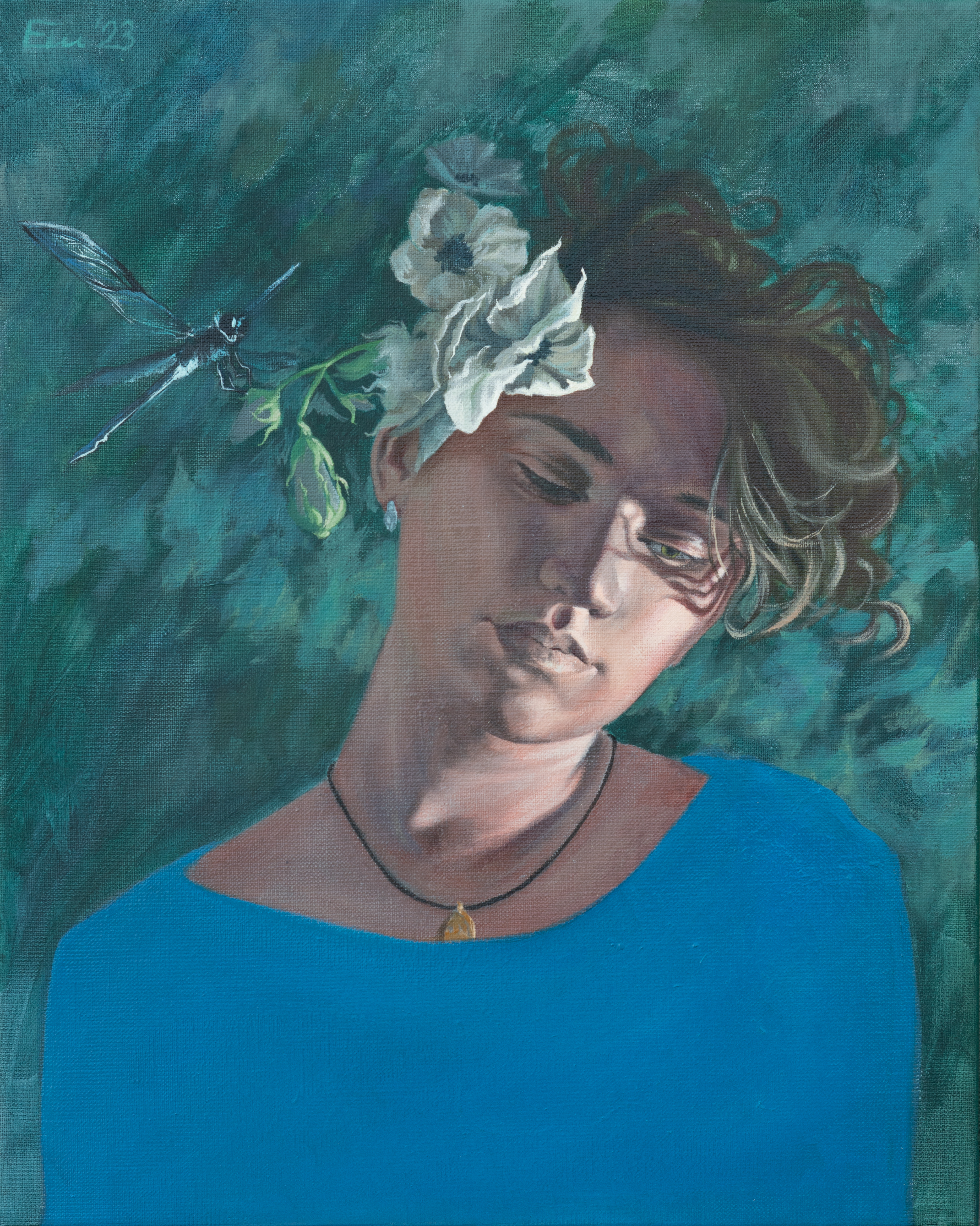 Portret dziewczyny z ważką