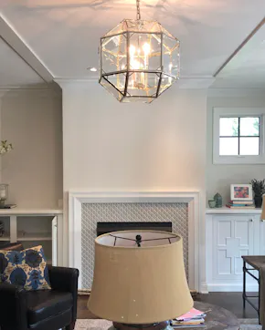 lamp shade, circle chandelier