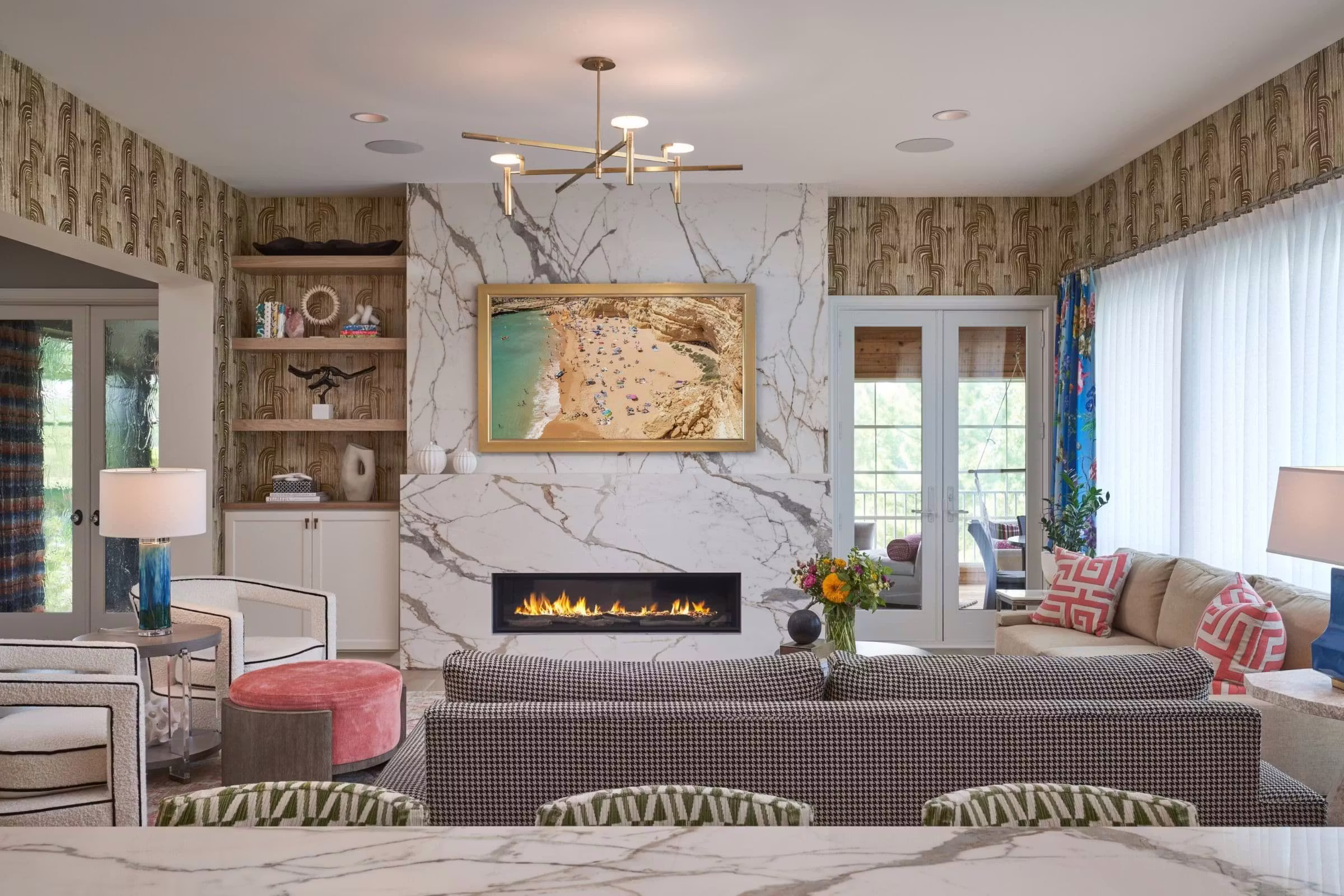 Living room with modern design