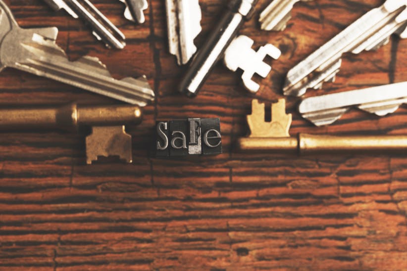 A bunch of keys