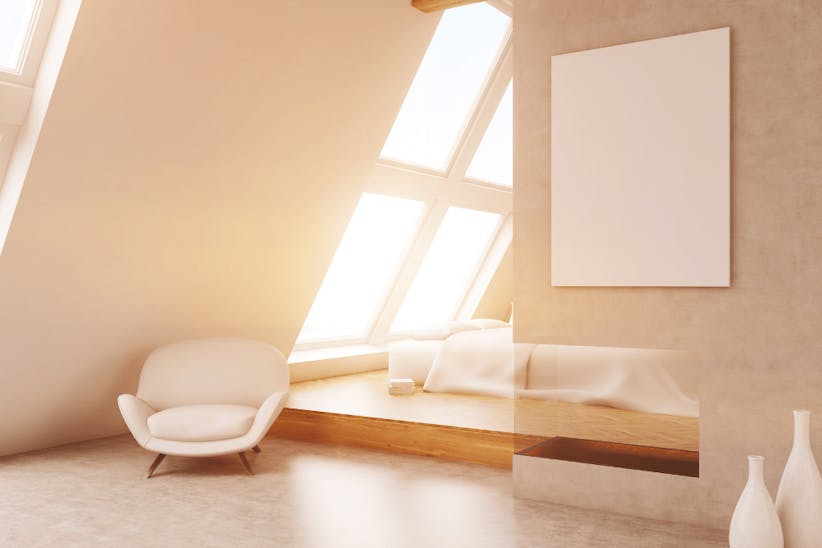 A picture of a bedroom