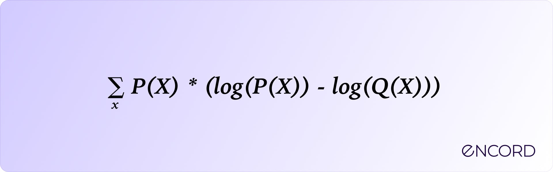 k-l divergence formula