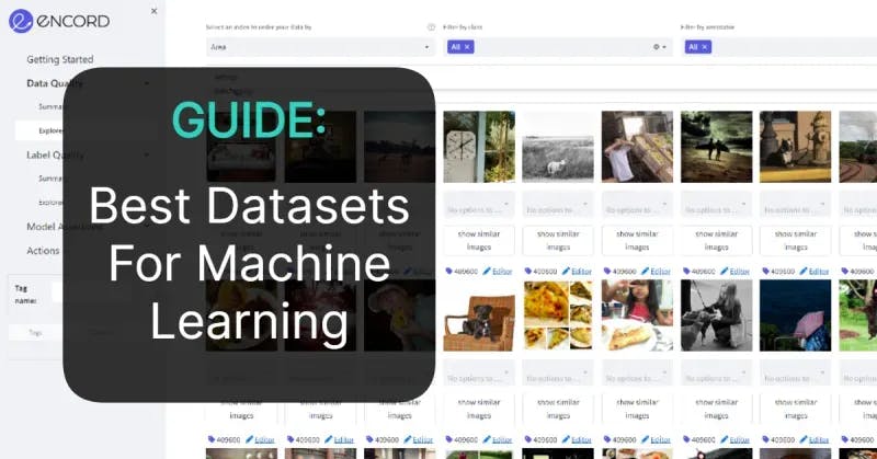 Industry breakdown of the best datasets for your computer vision project.