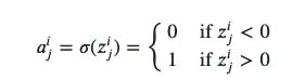 Binary step function - Activation function
