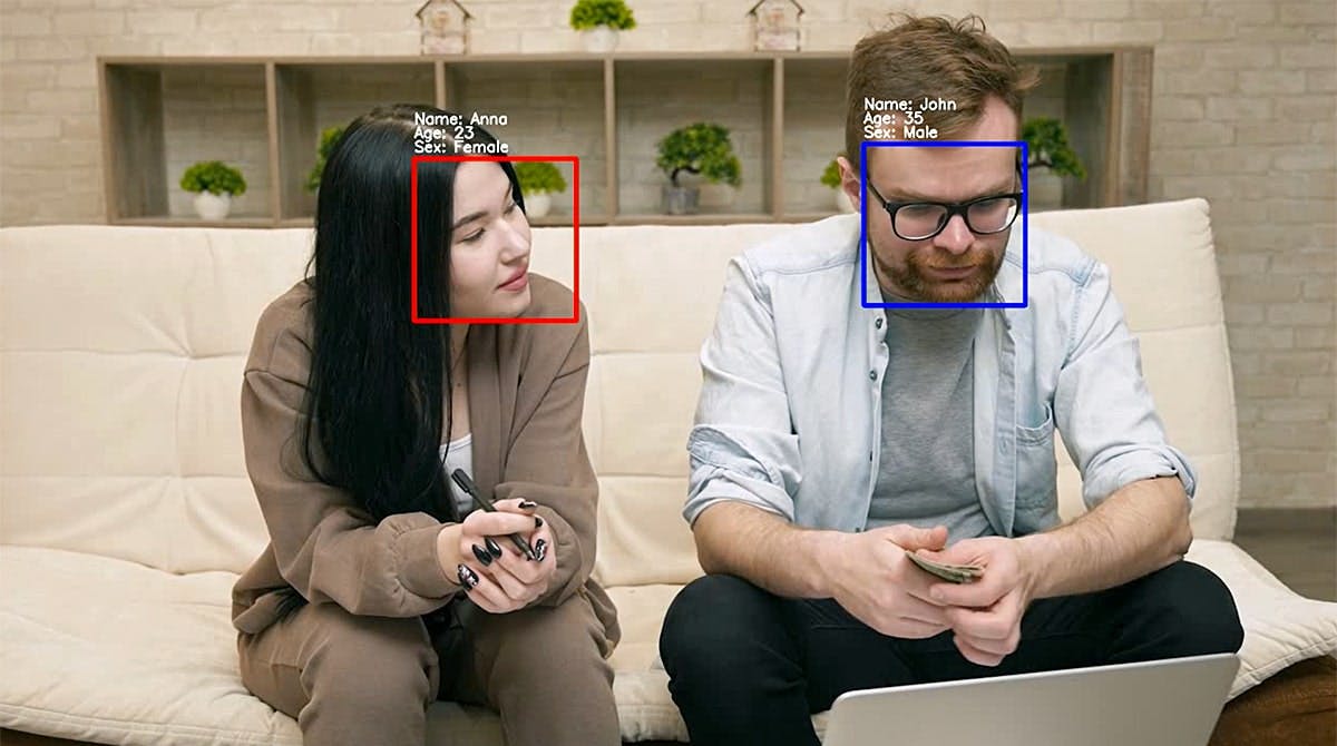 Object detection, as deployed for facial recognition 