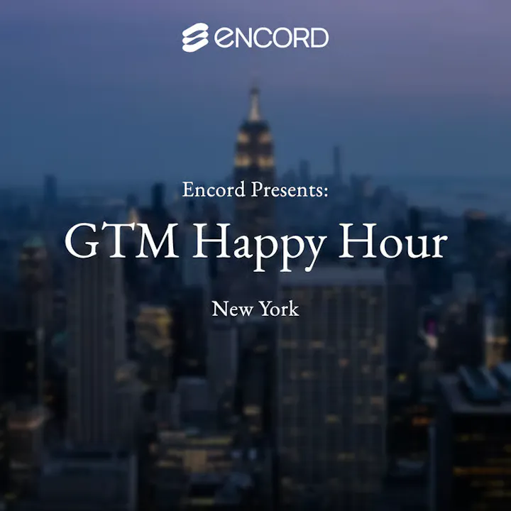 Encord GTM Happy Hour