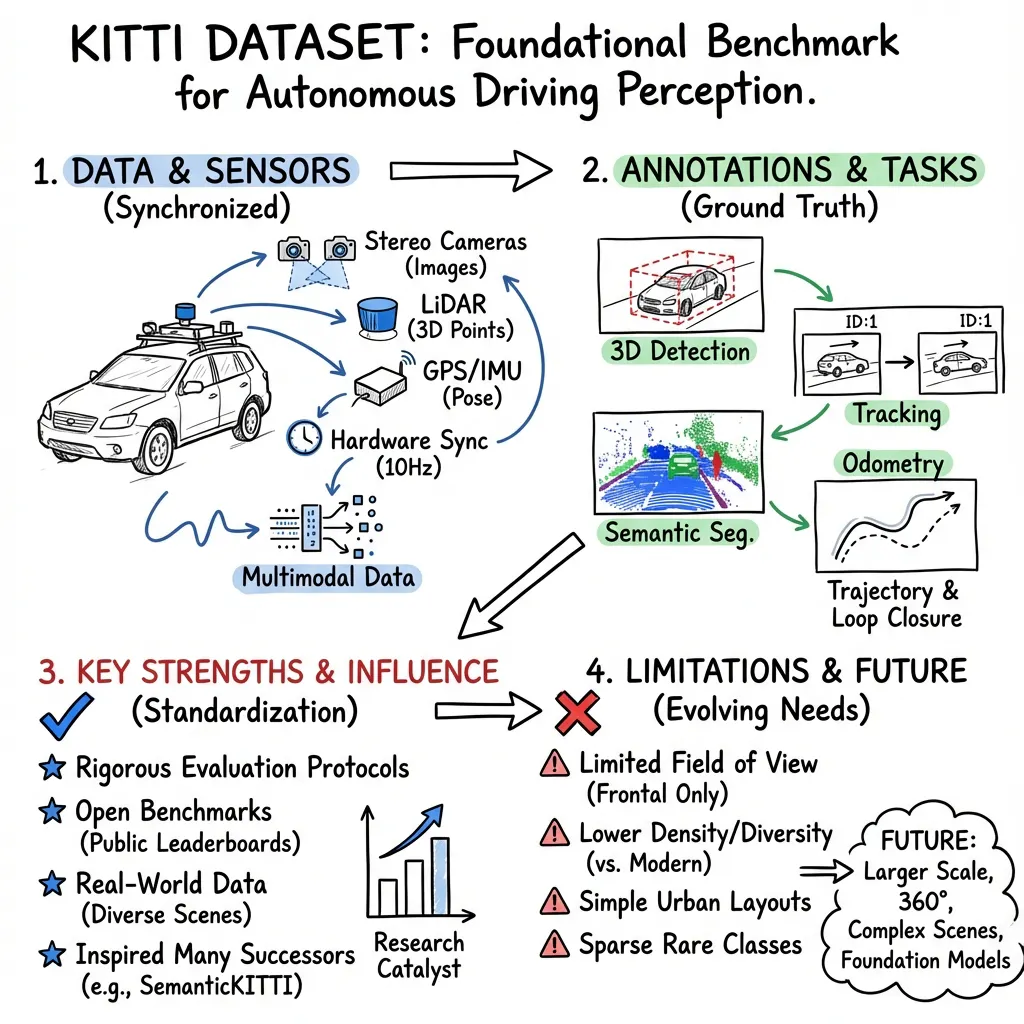 KITTI dataset: Foundational Benchmark