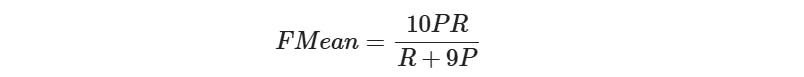 METEOR precision calculation