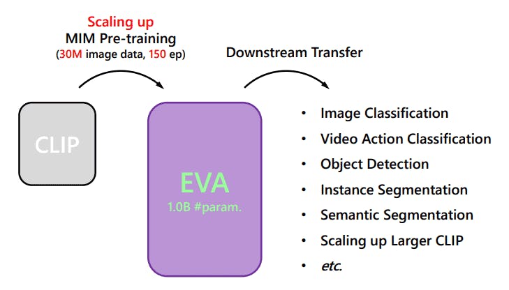 EVA vision-centric foundation model