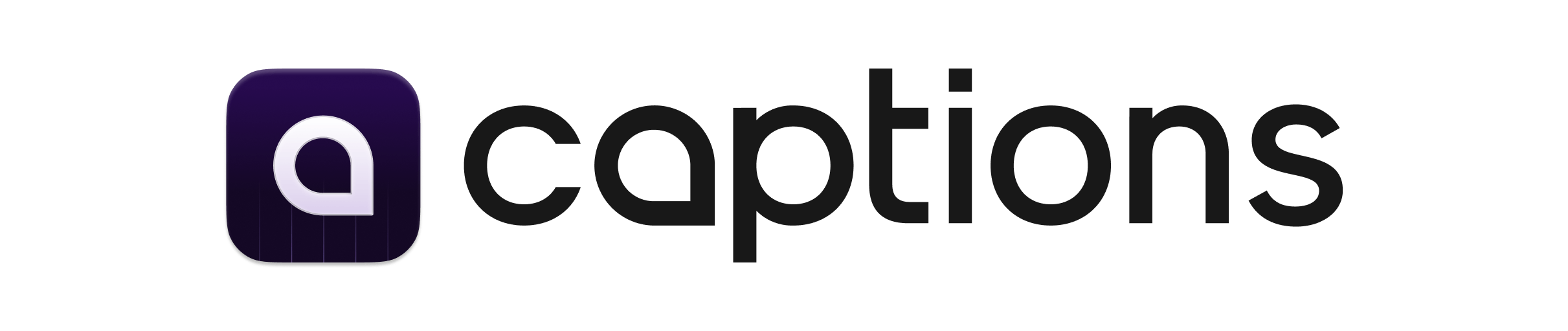 Captions AI logo