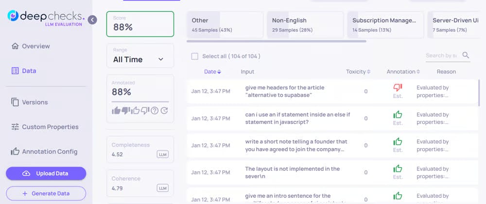 Deepchecks AI Model Validation Tool