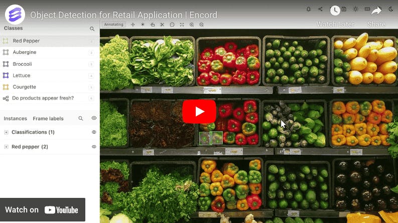 Video cover image - Object Detection for Retail Application | Encord