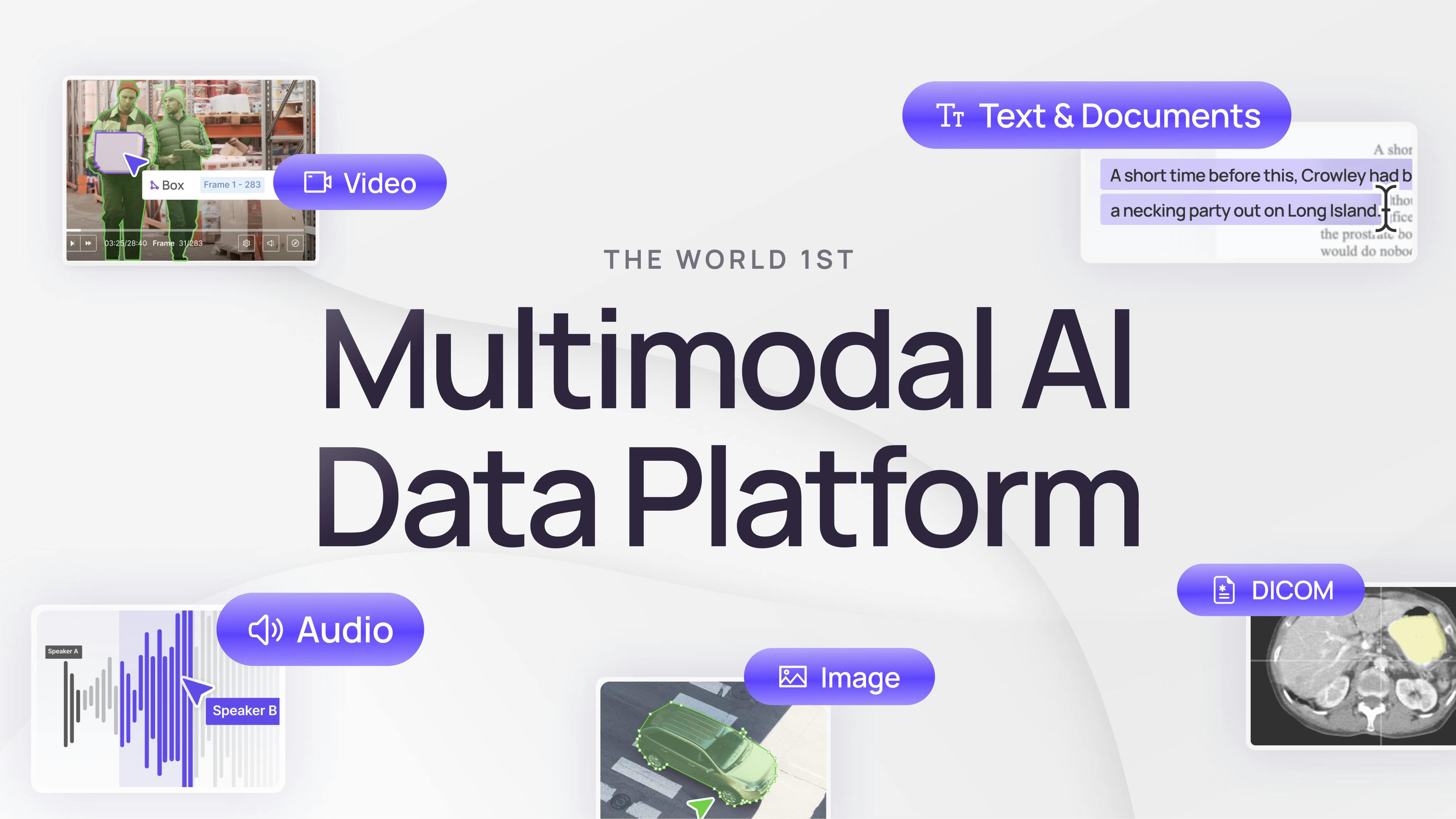 Encord Multimodal AI data platform blog banner 