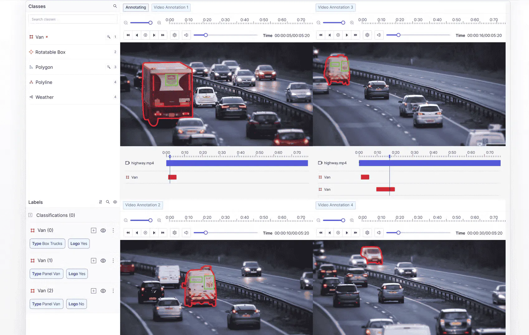 autonomous driving annotation in Encord