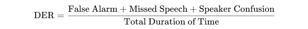 formula for DER