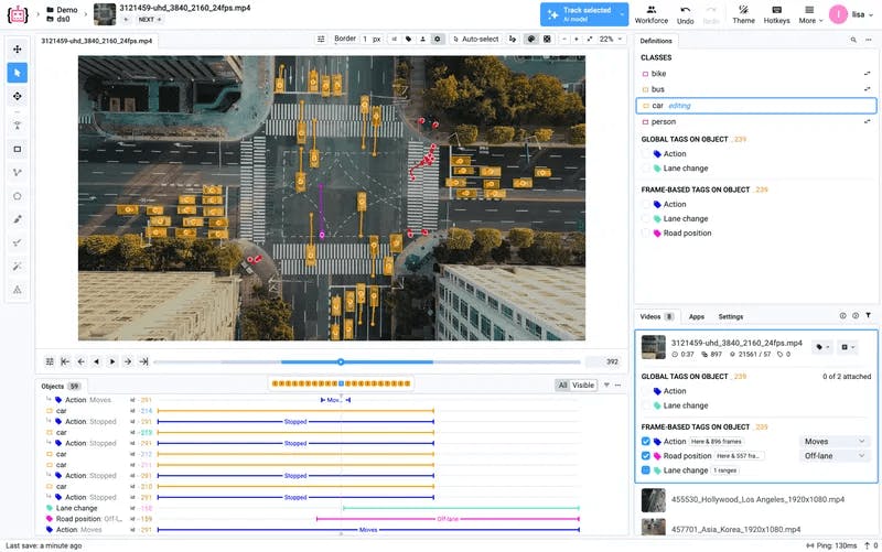 Video Annotation in Supervisely  