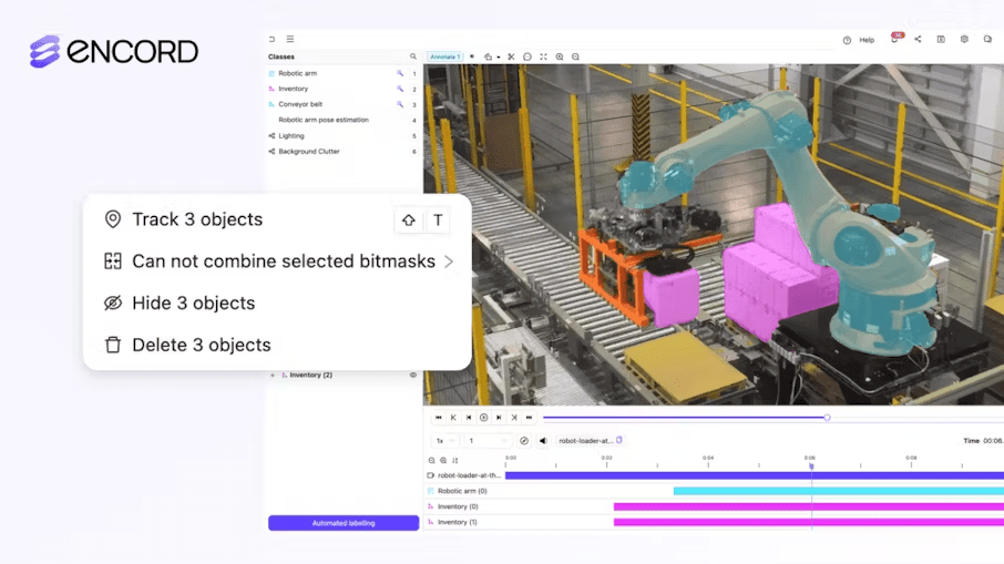 Multi-Object Tracking in Encord