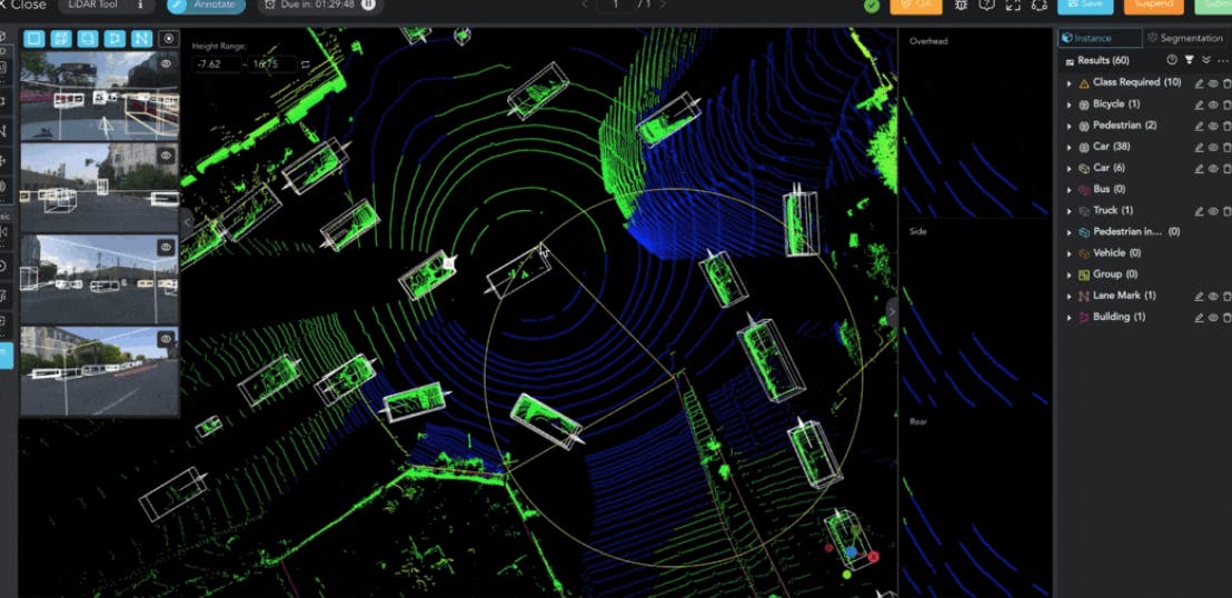 simplistic lidar editor from basic ai