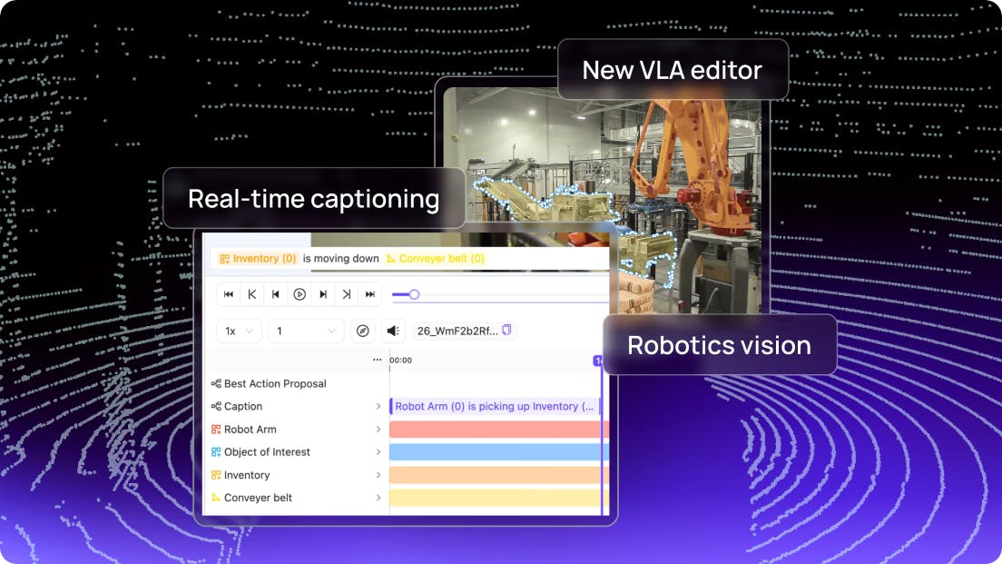 VLA workflows with Data Agents