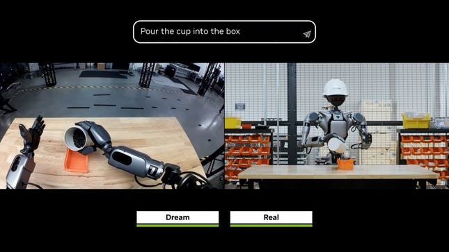 nvidia cosmos robot reasoning