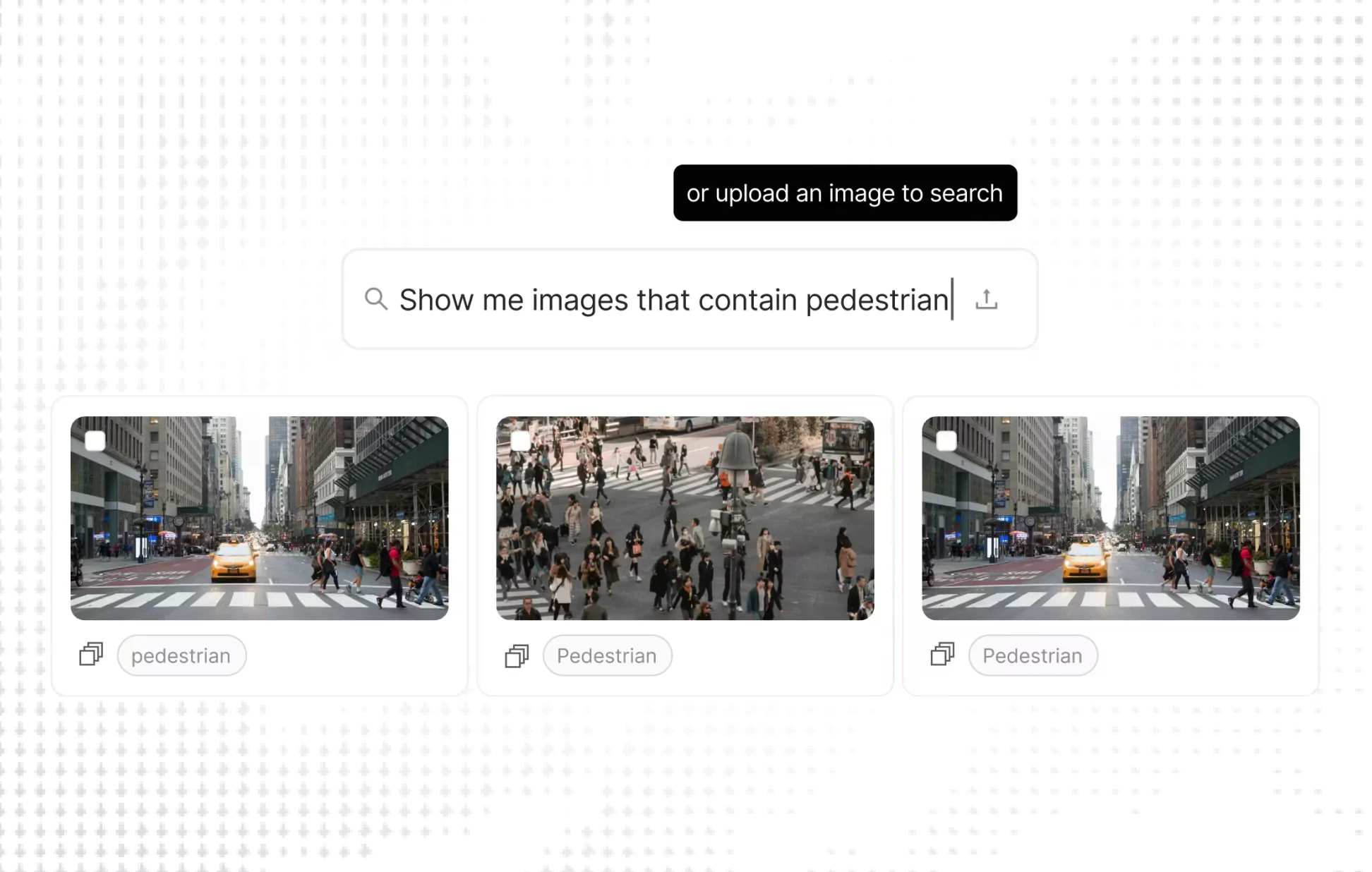 Natural language search datasets