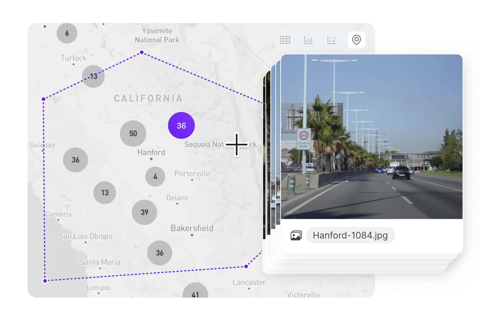 Geo location filtering for autonomous vehicles