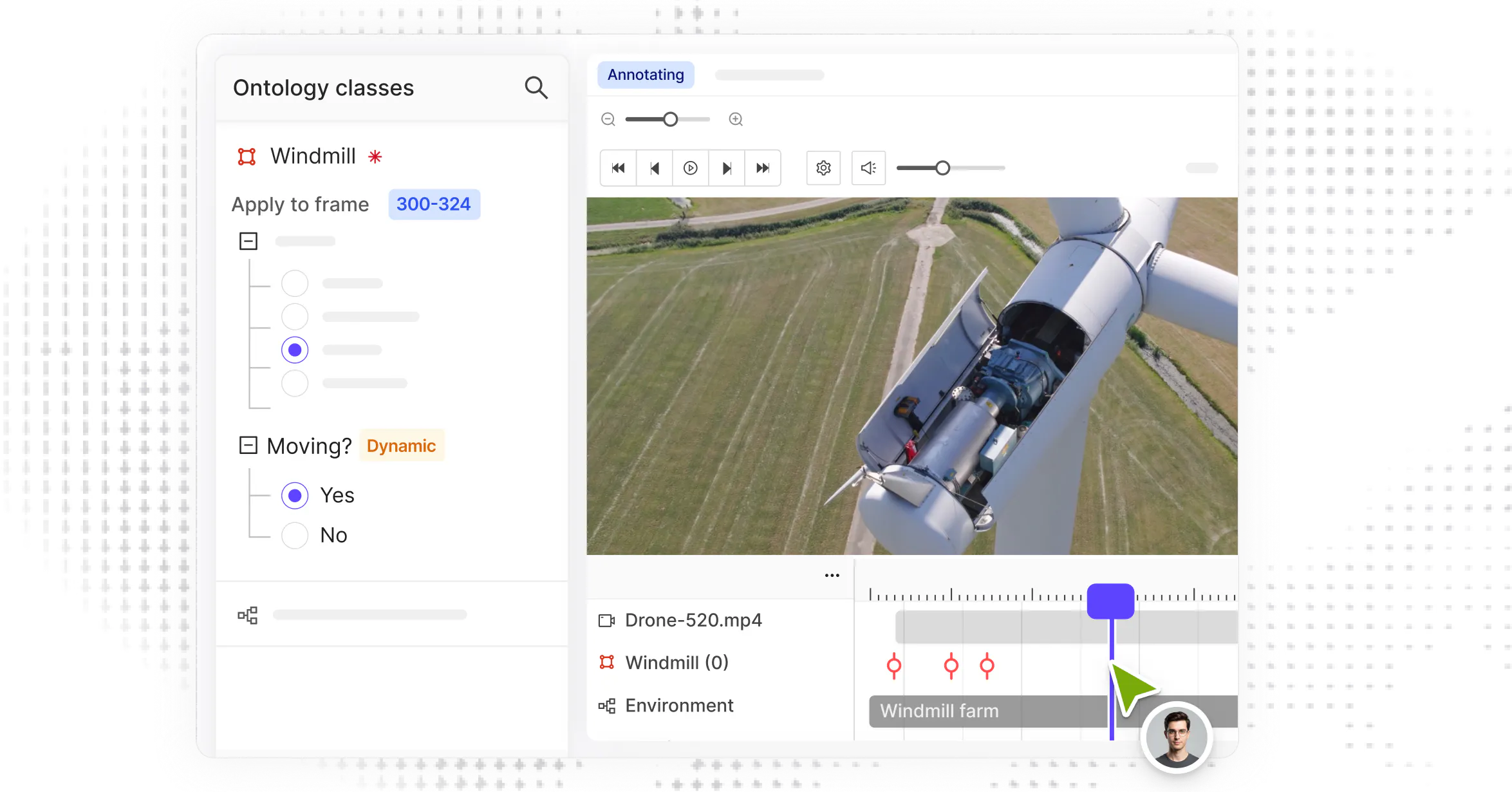 Wind turbine drone inspection
