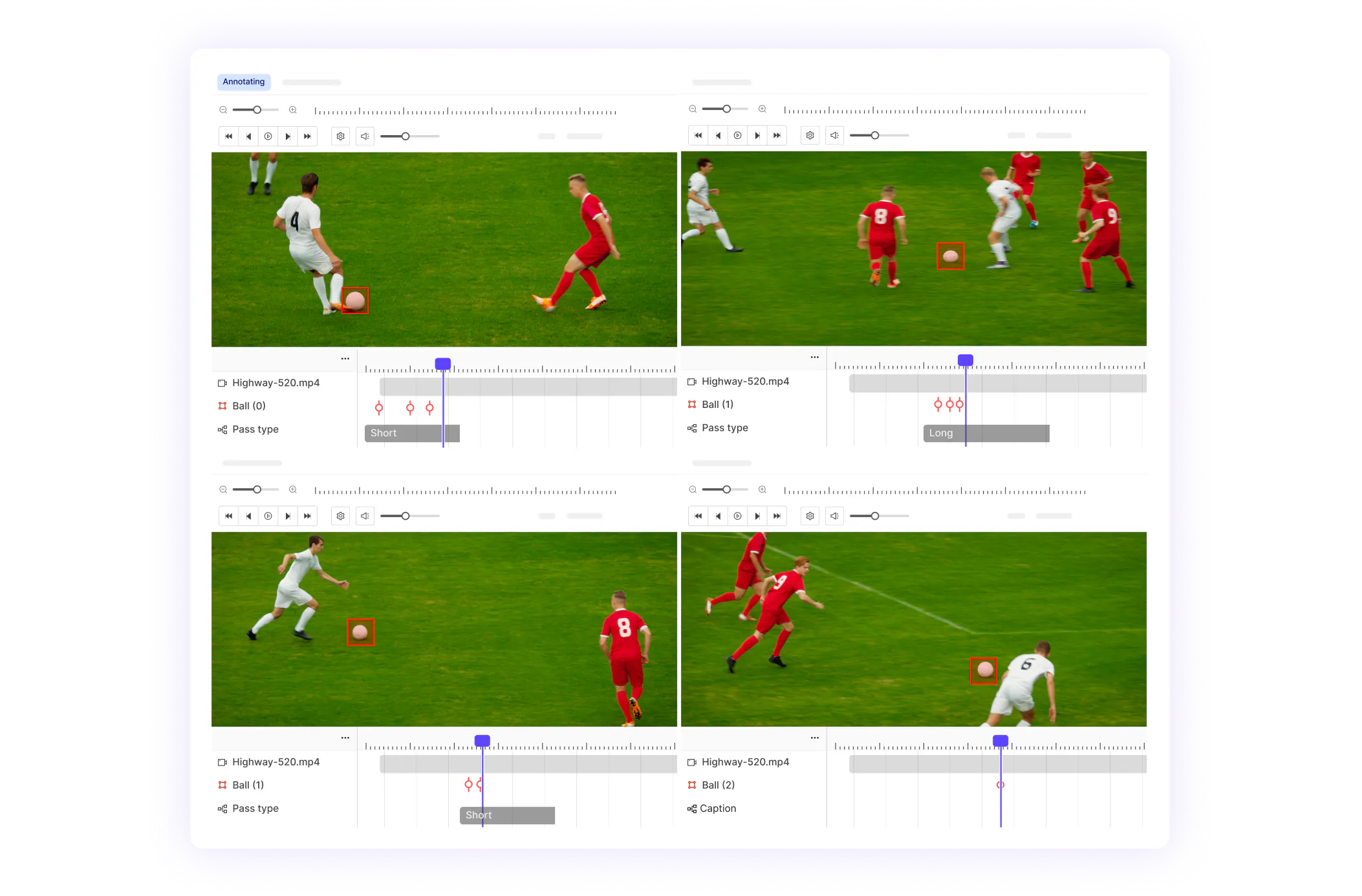 video native annotation sports ai