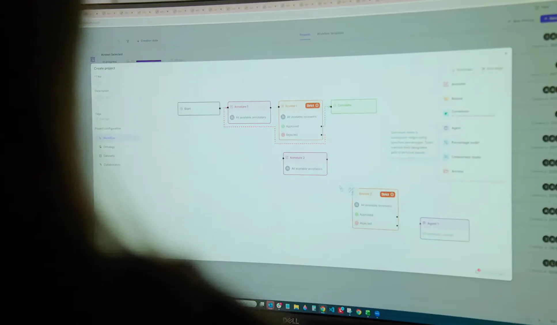 uipath team using encord