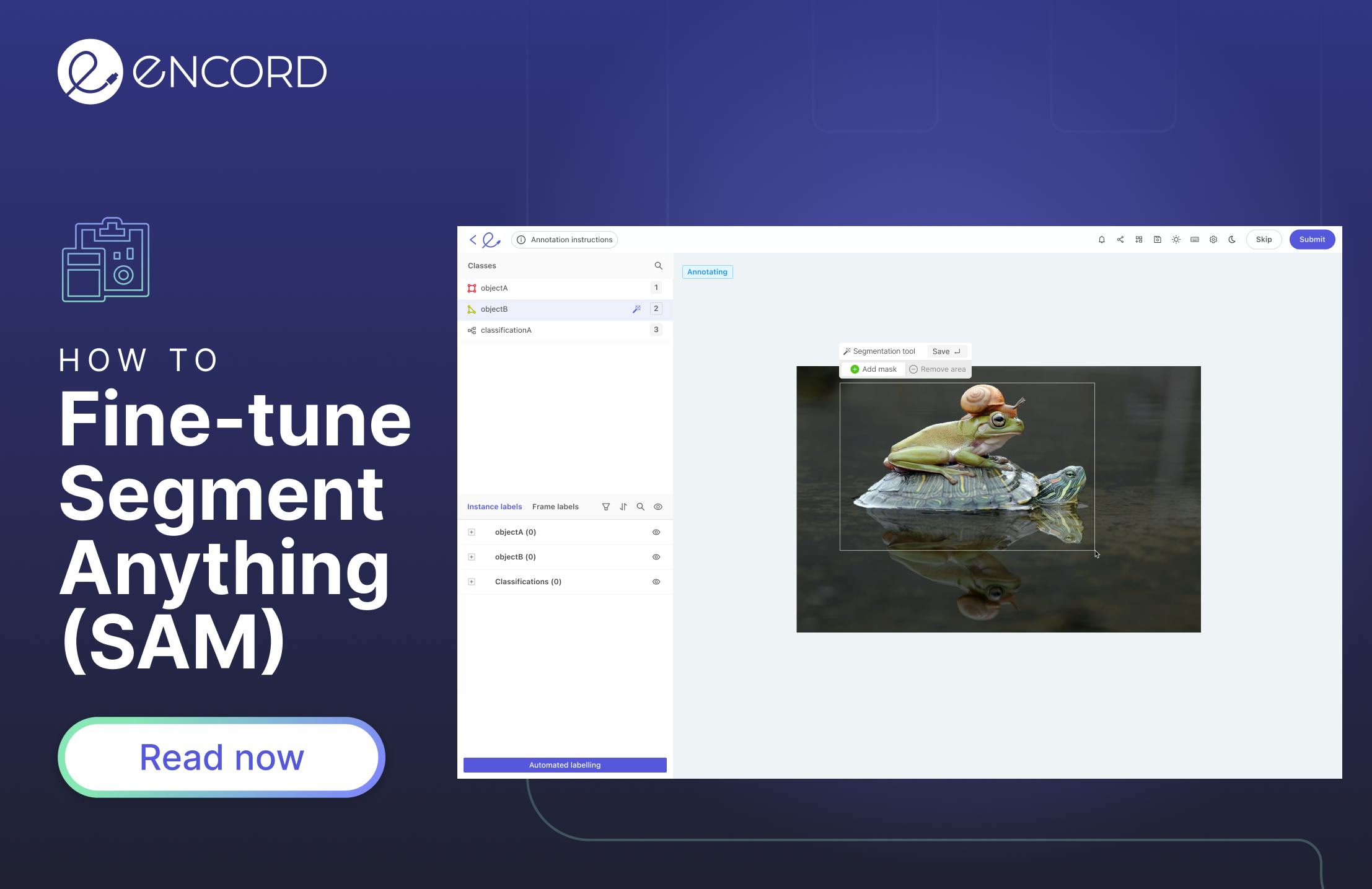 Learn how to fine-tune the Segment Anything Model (SAM) | Encord