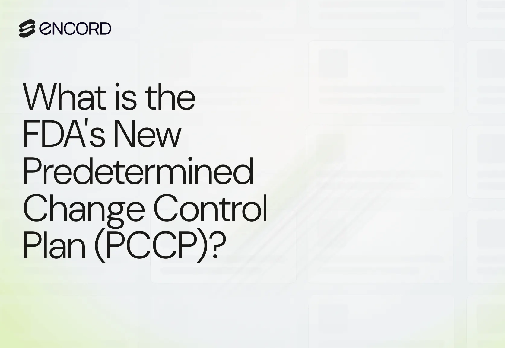 FDA's New Predetermined Change Control Plan Rule for Radiological AI Software, Explained