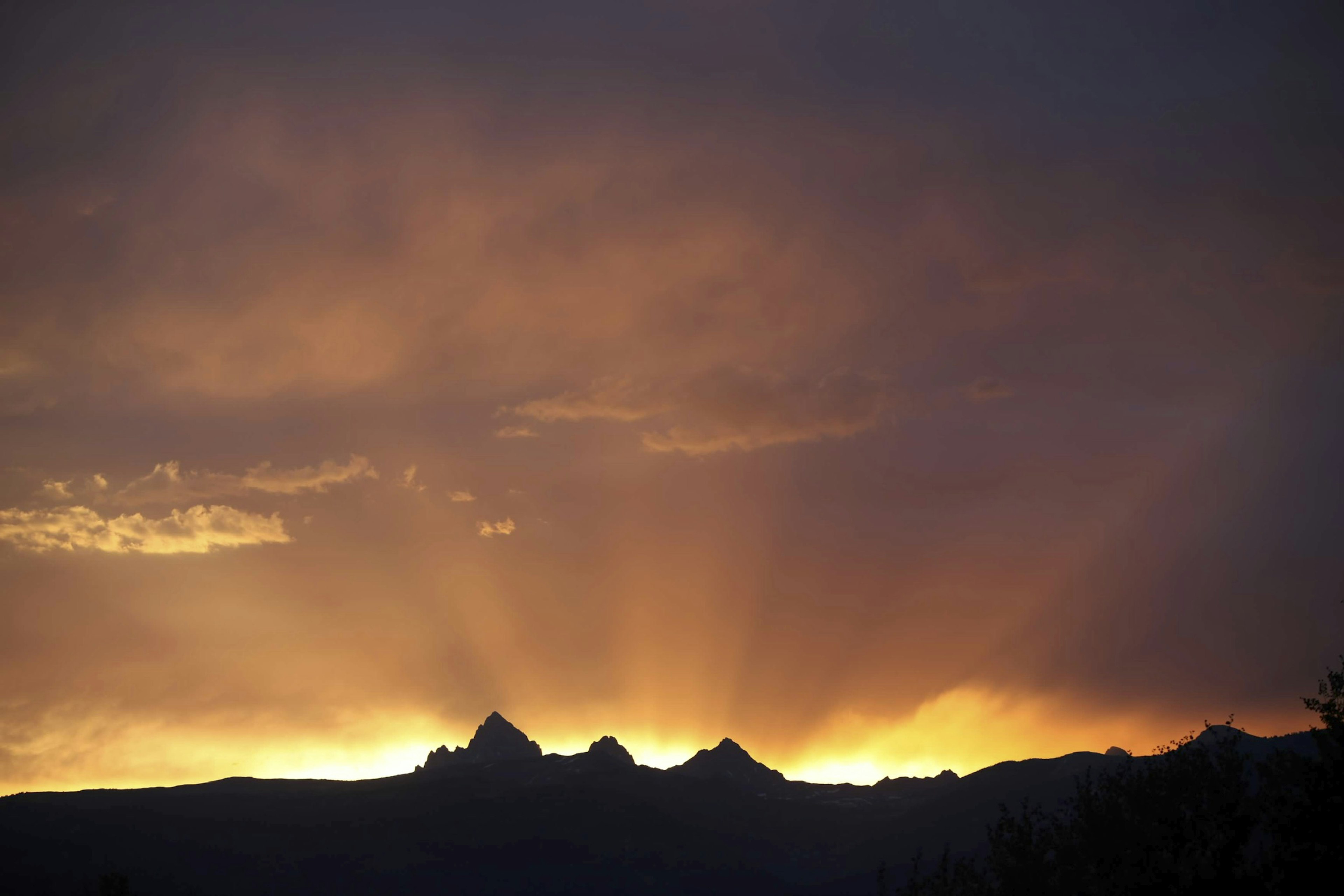 Tetons at sunrise