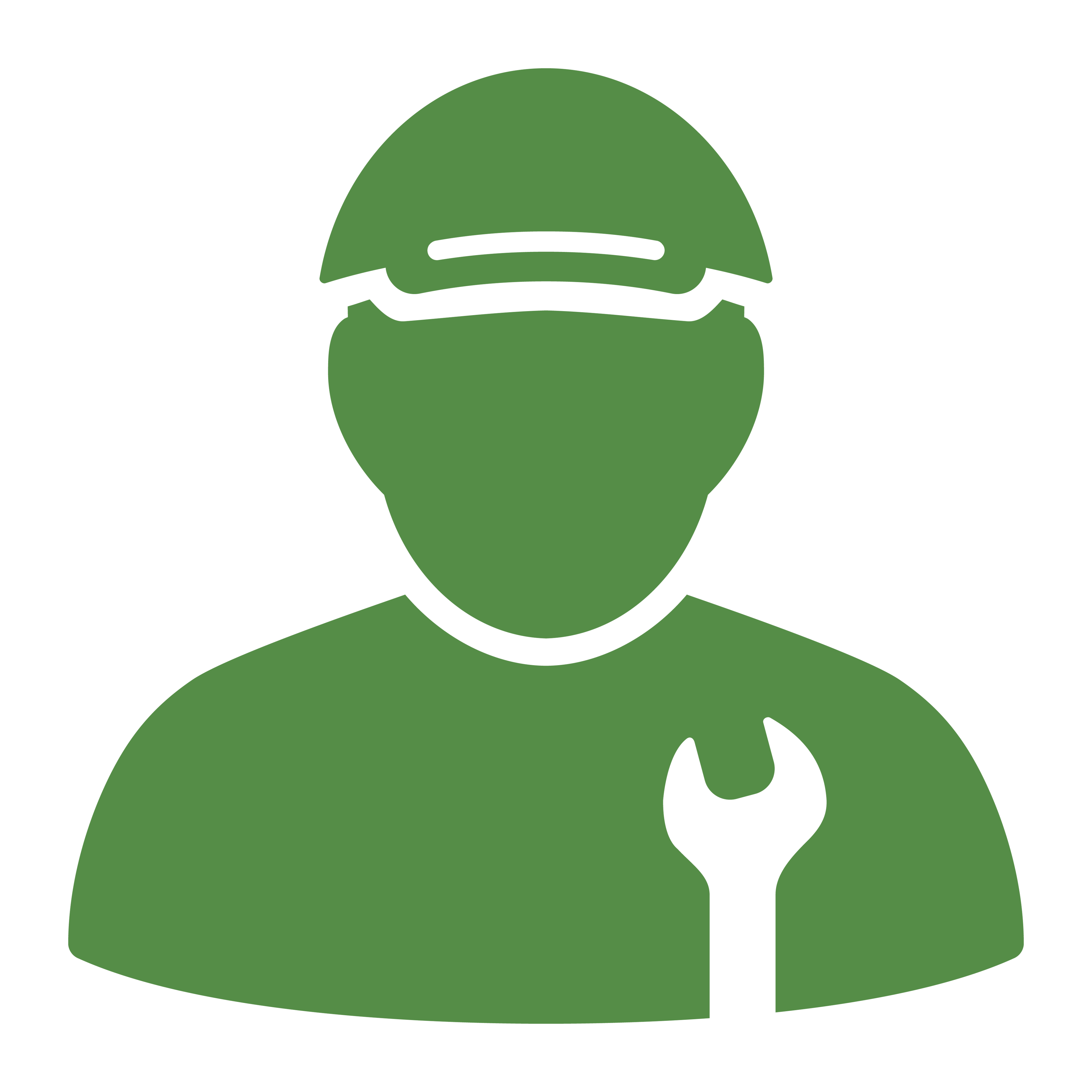 Repairman Icon in Green